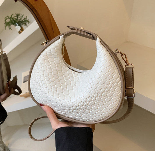 CL1579 - Korean Textured Dumpling Bag