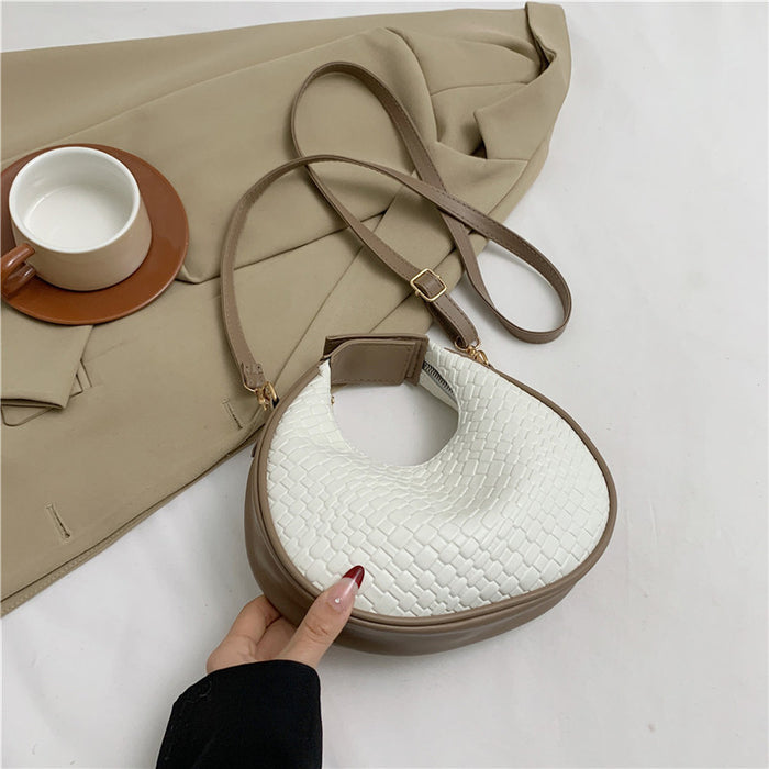 CL1579 - Korean Textured Dumpling Bag