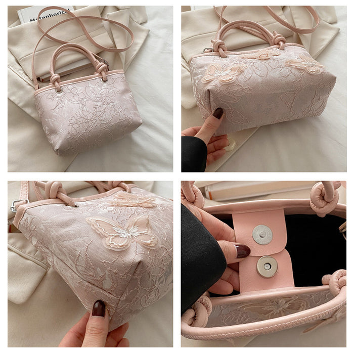 CL1604 - Embroidered Summer Canvas Bag
