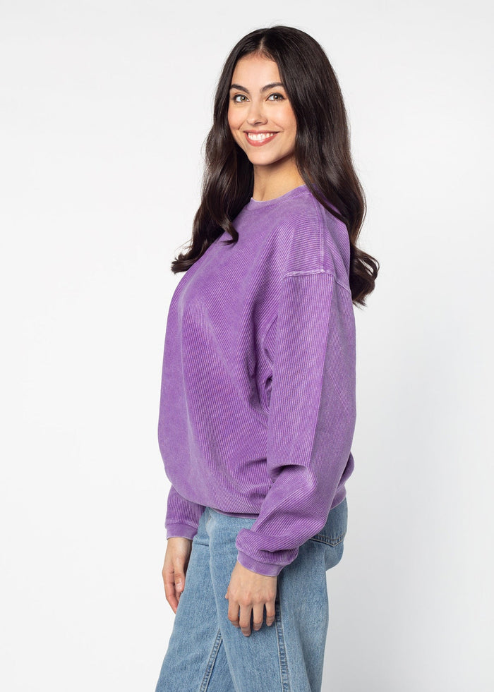 Clemson Tigers Women's Clubhouse Original Corded Crew