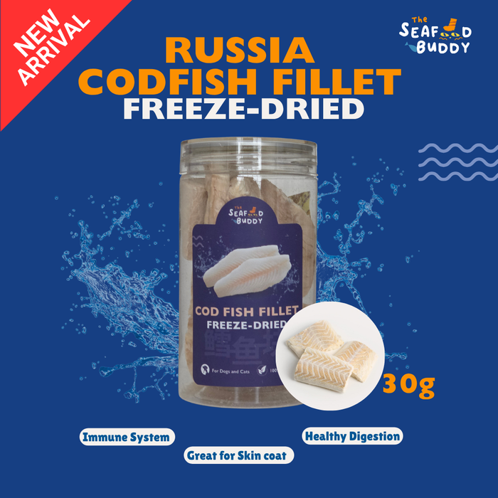 Mini - Cod Fish Fillet 30G