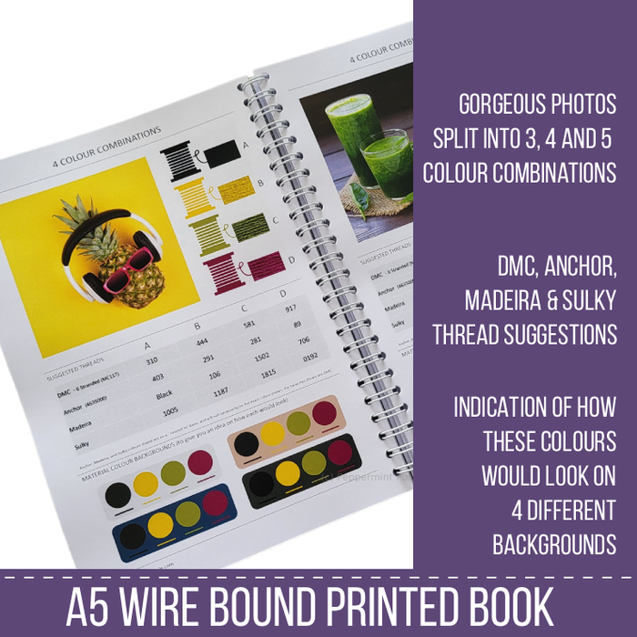 Colour Companion For Stitchers - VOL 2 Colour Companion by Peppermint Purple