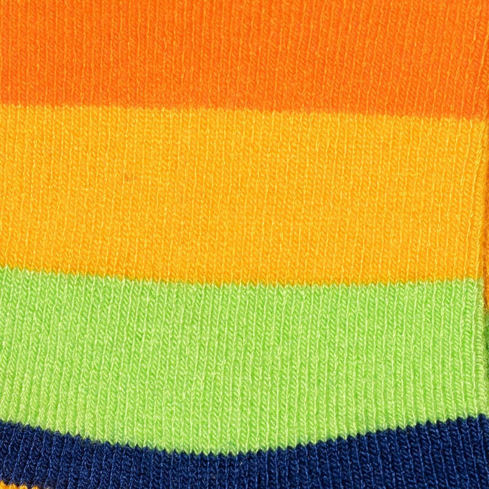 Colour Together – Rainbow Stripe Matching Bamboo Socks - Bascora