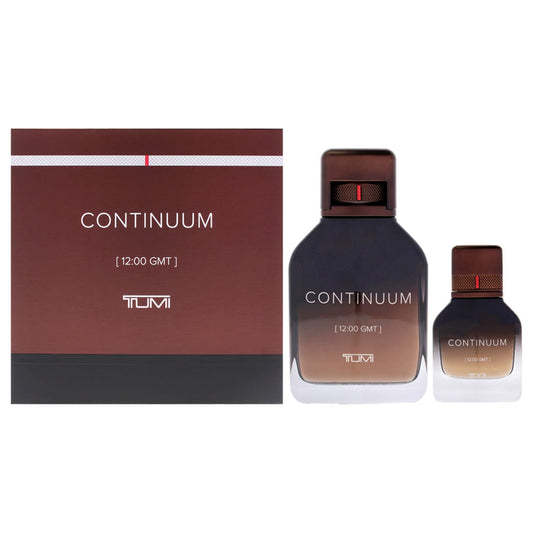 Continuum by Tumi for Men - 2 Pc Gift Set 6.8oz EDP Spray, 1oz EDP Spray