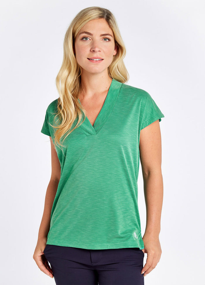 Coolestown cap sleeve top  - Kelly Green