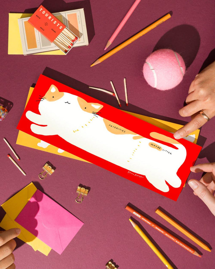 Cooper Cat Desk Planner | Karen Schipper