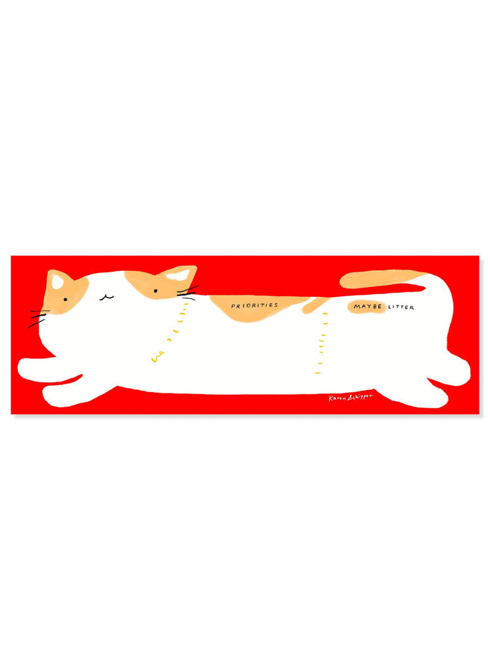 Cooper Cat Desk Planner | Karen Schipper