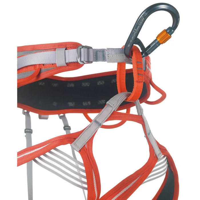 שימוש בטבעת הברגה Core Belay Lock בגלישת סנפלינג