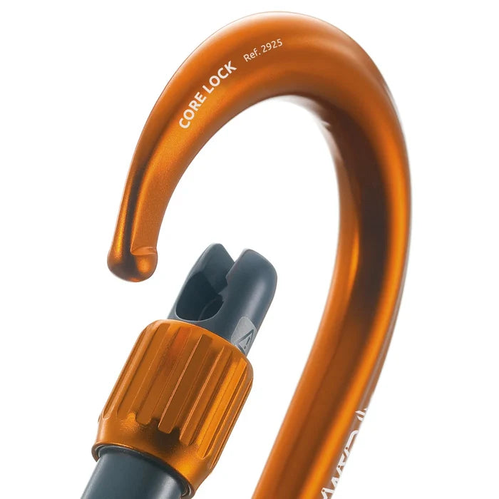 טבעת הברגה Core Lock CAMP: תקריב על מנגנון SphereLock לפתיחה קלה