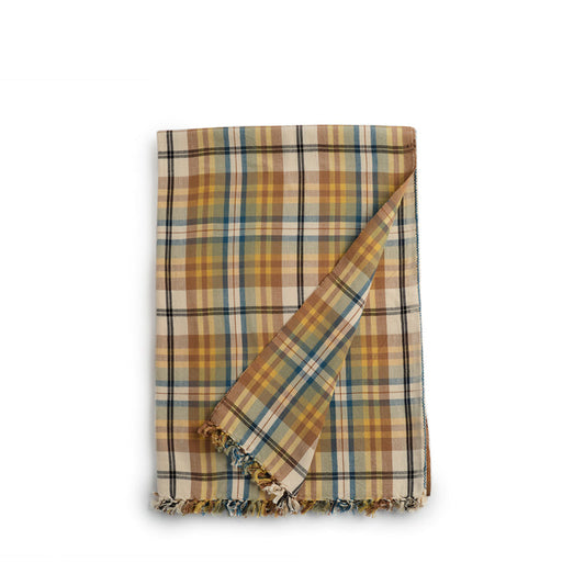 All Roads Cottage Plaid Tablecloth