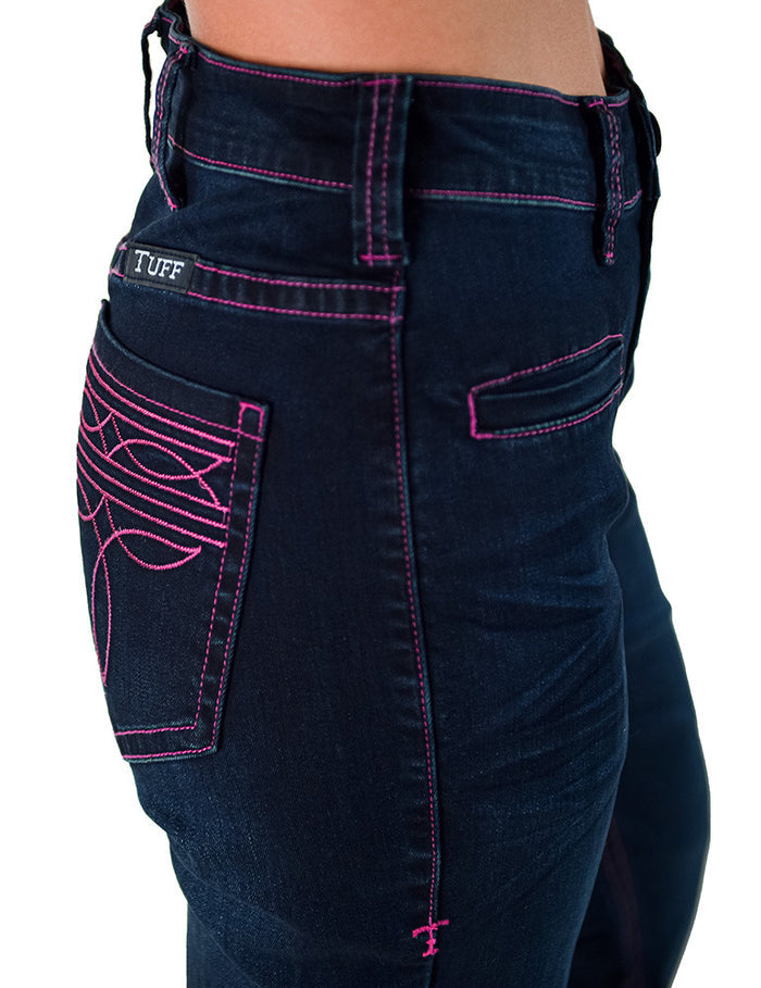 Cowgirl Tuff Pink Bootstitch Jeans