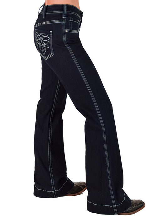 Cowgirl Tuff Swirl Bootstitch Trouser