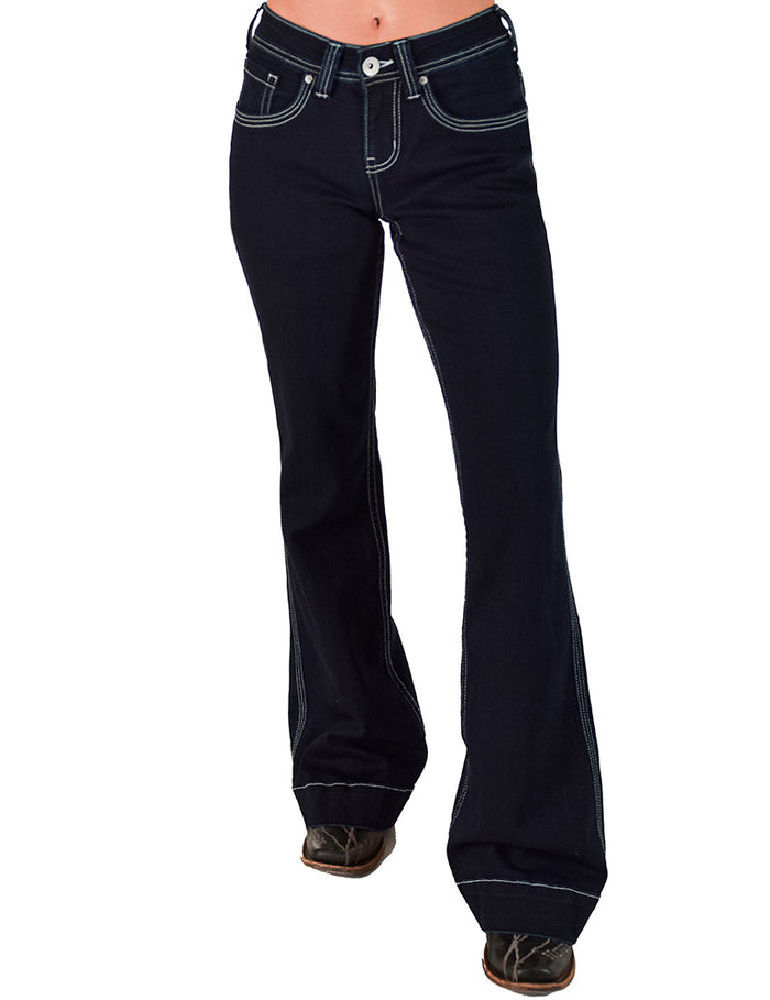 Cowgirl Tuff Swirl Bootstitch Trouser
