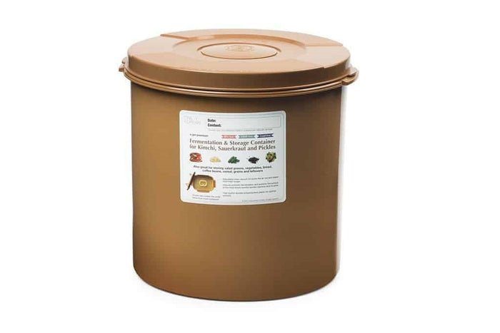 Crazy Korean Cooking Brining Fermentation & Storage Container - 22 litre (5.8 US Gal)