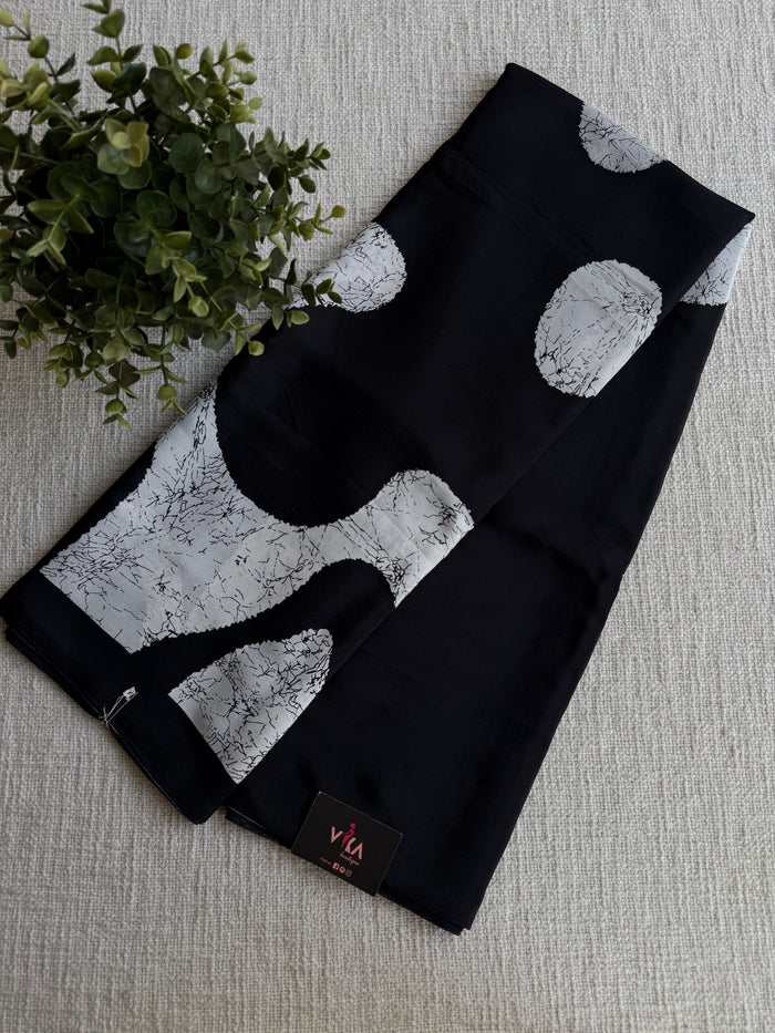 Dailywear printed crepe saree