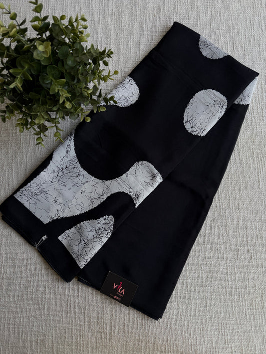 Dailywear printed crepe saree