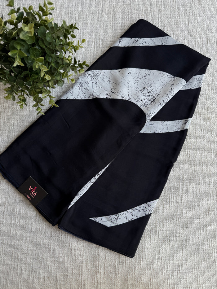 Dailywear printed crepe saree