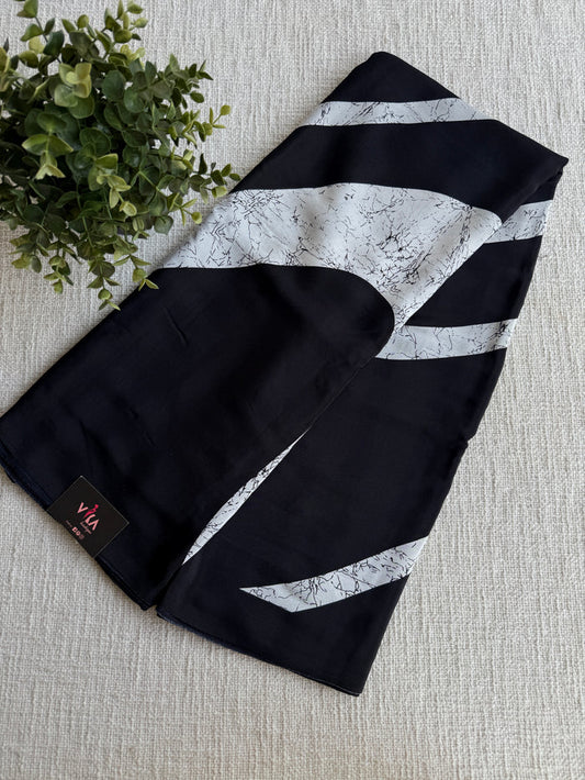 Dailywear printed crepe saree