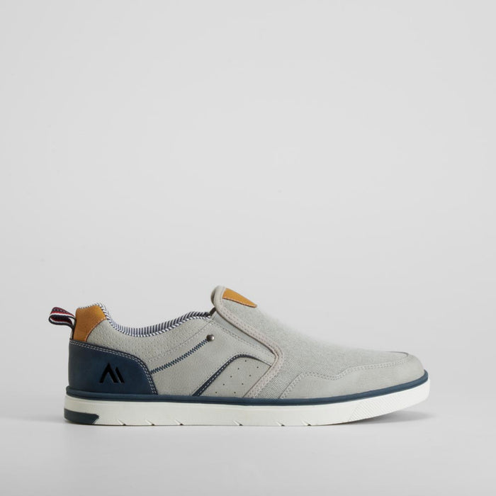 Deportiva lona slip on gris SENDA ROAD