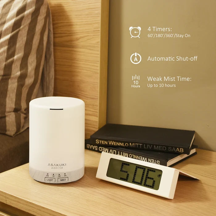 Dew Plus White Wood Essential Oil Diffuser
