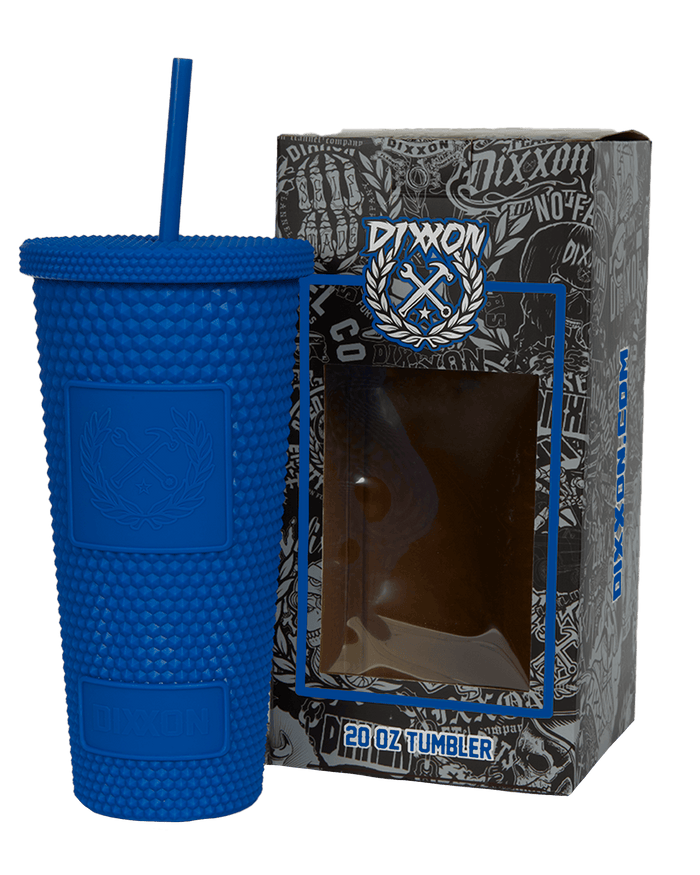 Dixxon Studded Matte Tumbler - Royal Blue - Dixxon Flannel Co.