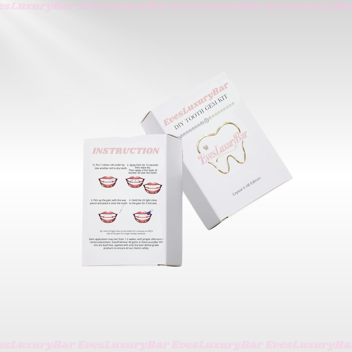 DIY TOOTH GEM KIT - CRYSTAL X AB EDITION