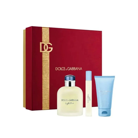 Dolce & Gabbana Men Light Blue 3p Gift Set