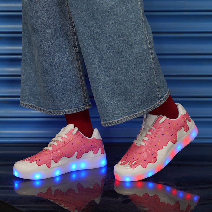Donut Delight Sneakers - Light Me Up - The Quirky Naari