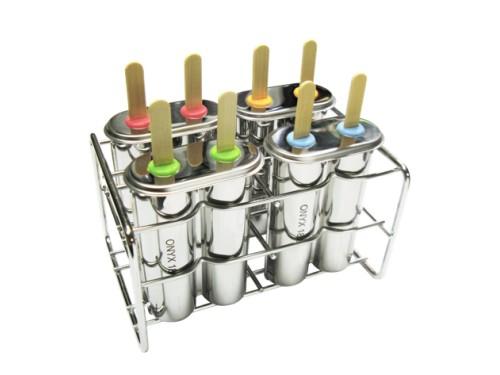 Double Style Stainless Ice Pop Mold (POP005)