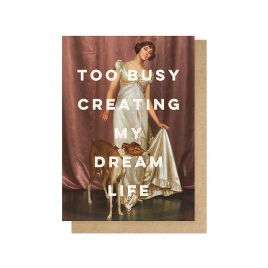 Dream Life Greeting Card | East End Prints