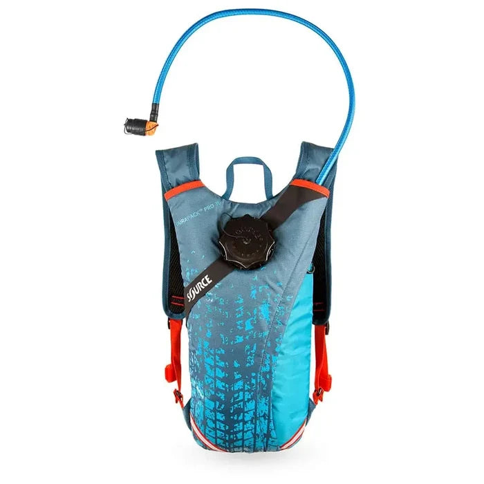 שלוקר DURABAG PRO 3L של Source: מנשא מים עמיד במיוחד בצבע כחול.