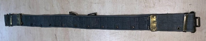 Dutch M52/M53 Web Equipment Waist Belt – 2.25" Heavy Cotton Webbing, Cold War Surplus