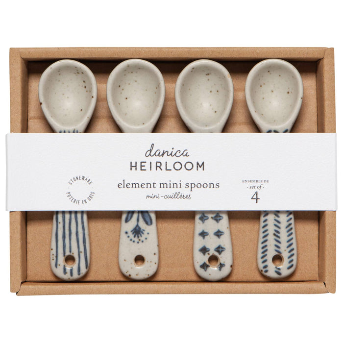 Element Mini Spoons Set of 4 | Danica Heirloom