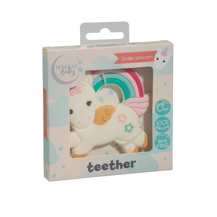 Emilie Unicorn Silicone Teether