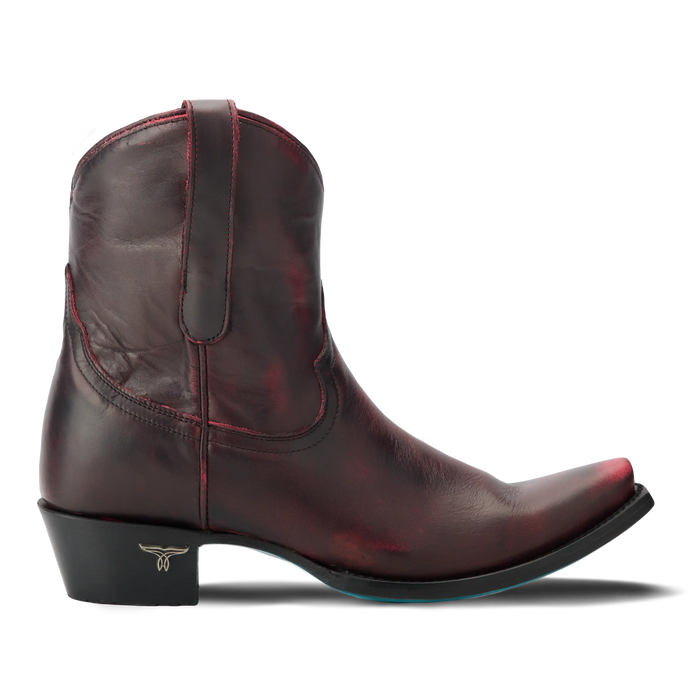 Emma Jane Bootie - Black Cherry