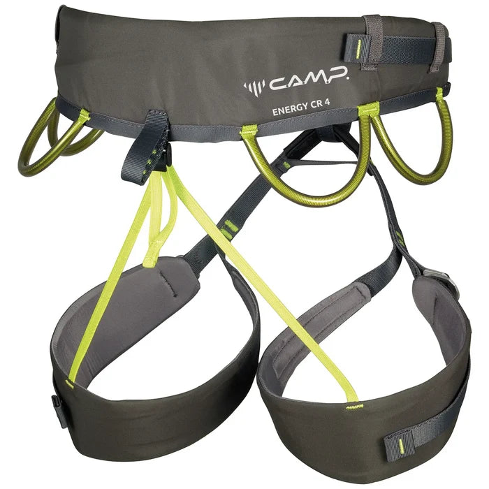 רתמת טיפוס CAMP Energy CR 4: ריפוד מעוצב לנוחות מקסימלית