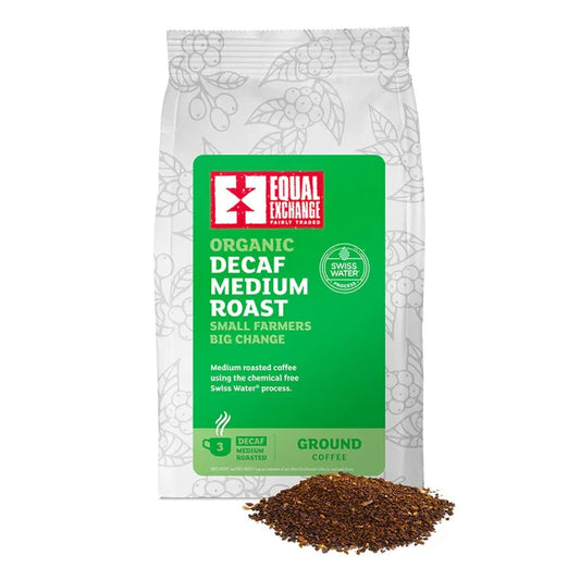 Equal Exchange Organic Roast Ground Coffee - Decaffeinated 200g