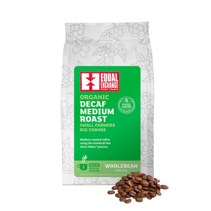 Equal Exchange Organic Roast Ground Coffee - Decaffeinated 200g