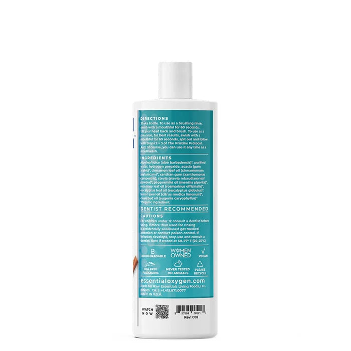 Essential Oxygen - Organic Mouth Wash Peppermint