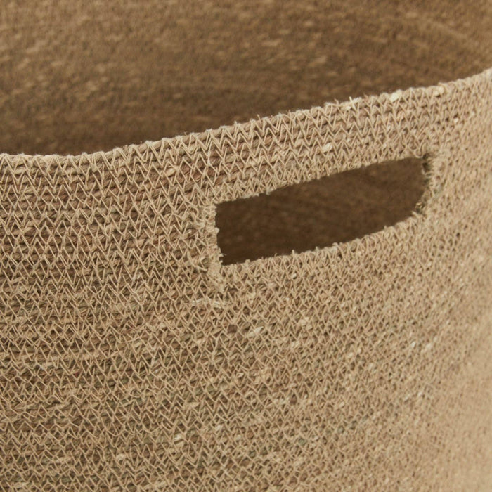 ESSENTIAL WOVEN HAMPER - NATURAL