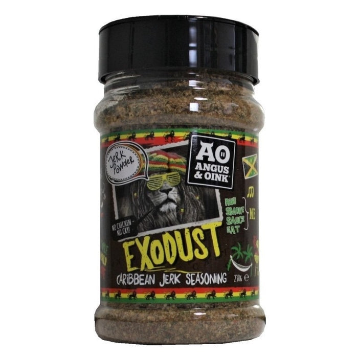 Exodust Caribbean Jerk Seasoning - 230g - CLEARANCE