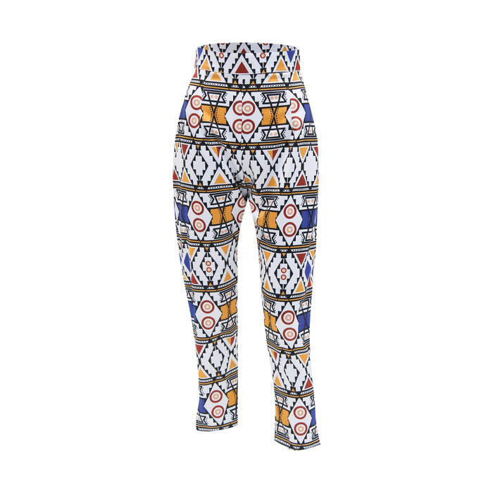 Fabrosanz: Blue Nguni Print Pants