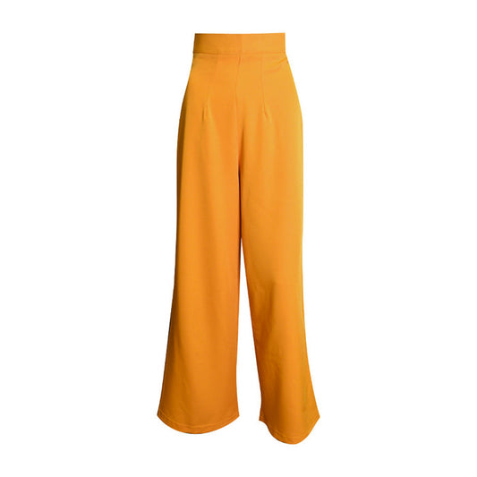 Fabrosanz: Mustard Palazzo Pants