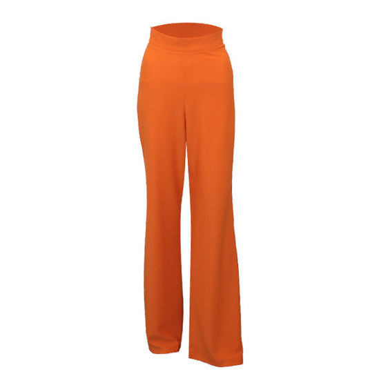 Fabrosanz: Orange Wide Leg Pants