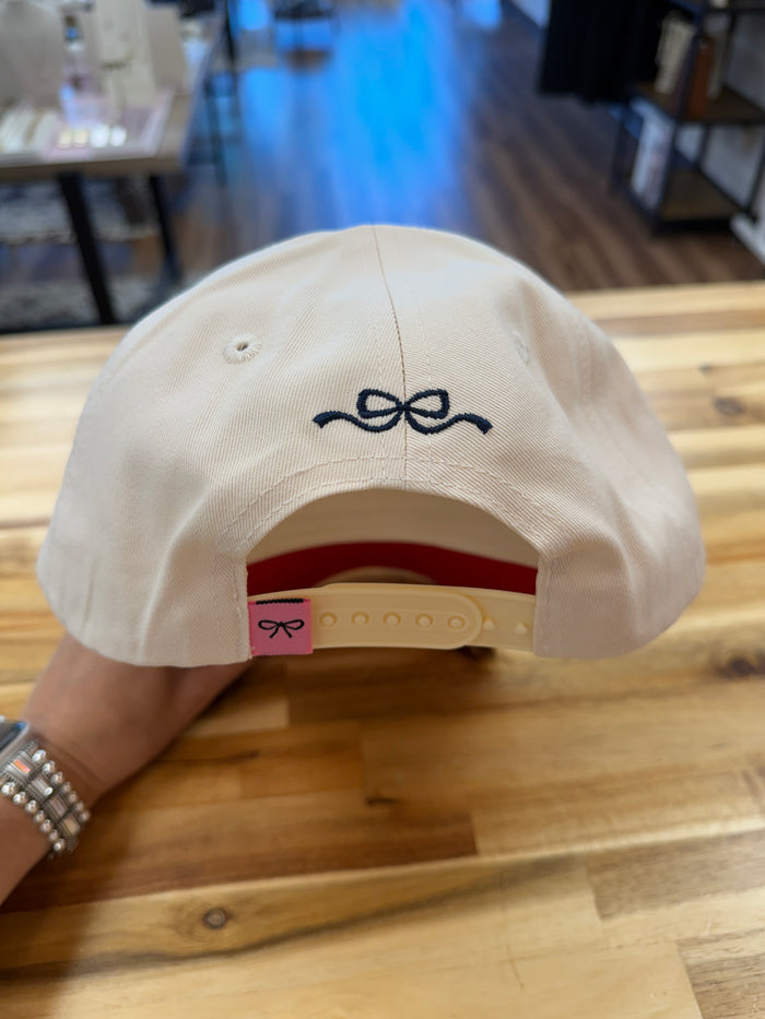 Flag Bows Baseball Cap