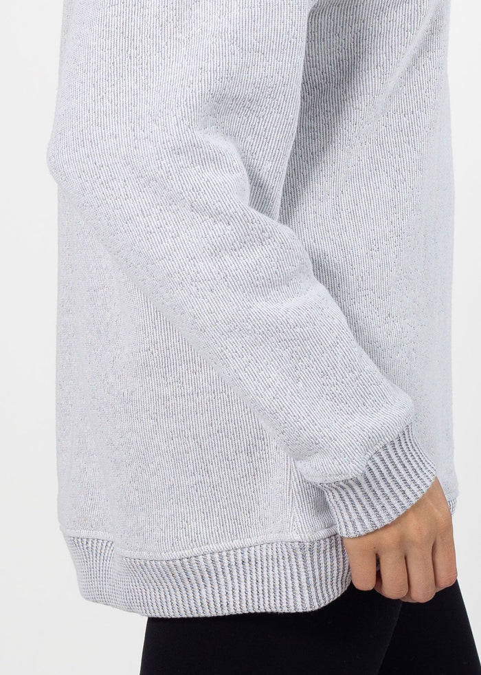 Florida Gators Women's Heather Grey Warm Up Crew Sweatshirt