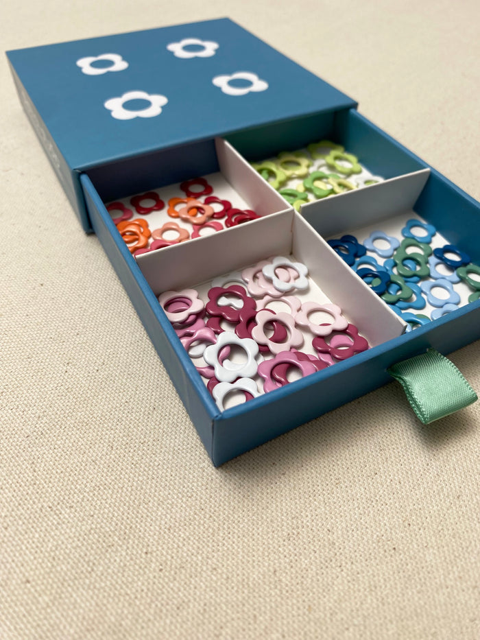 Flower Stitch Marker Sampler Set | Allstitch Studio