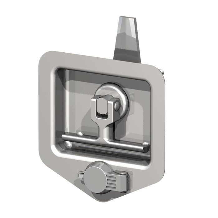 Folding T-Handle and 5-inch strap hinge kit