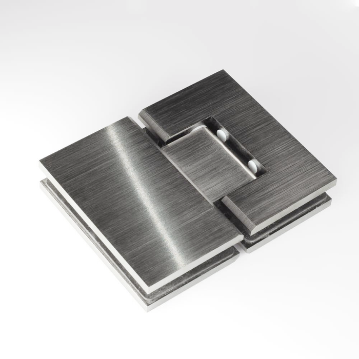FORGE SHOWER HINGE GLASS TO GLASS 180 Degrees 10mm glass - Image 14