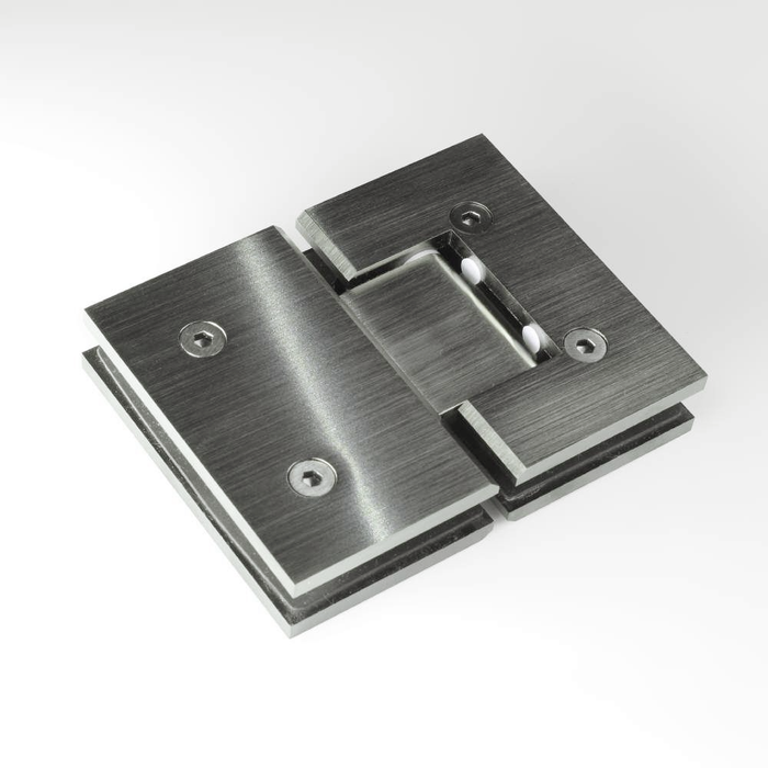 FORGE SHOWER HINGE GLASS TO GLASS 180 Degrees 10mm glass - Image 15